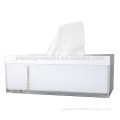 White tissue box with diamond